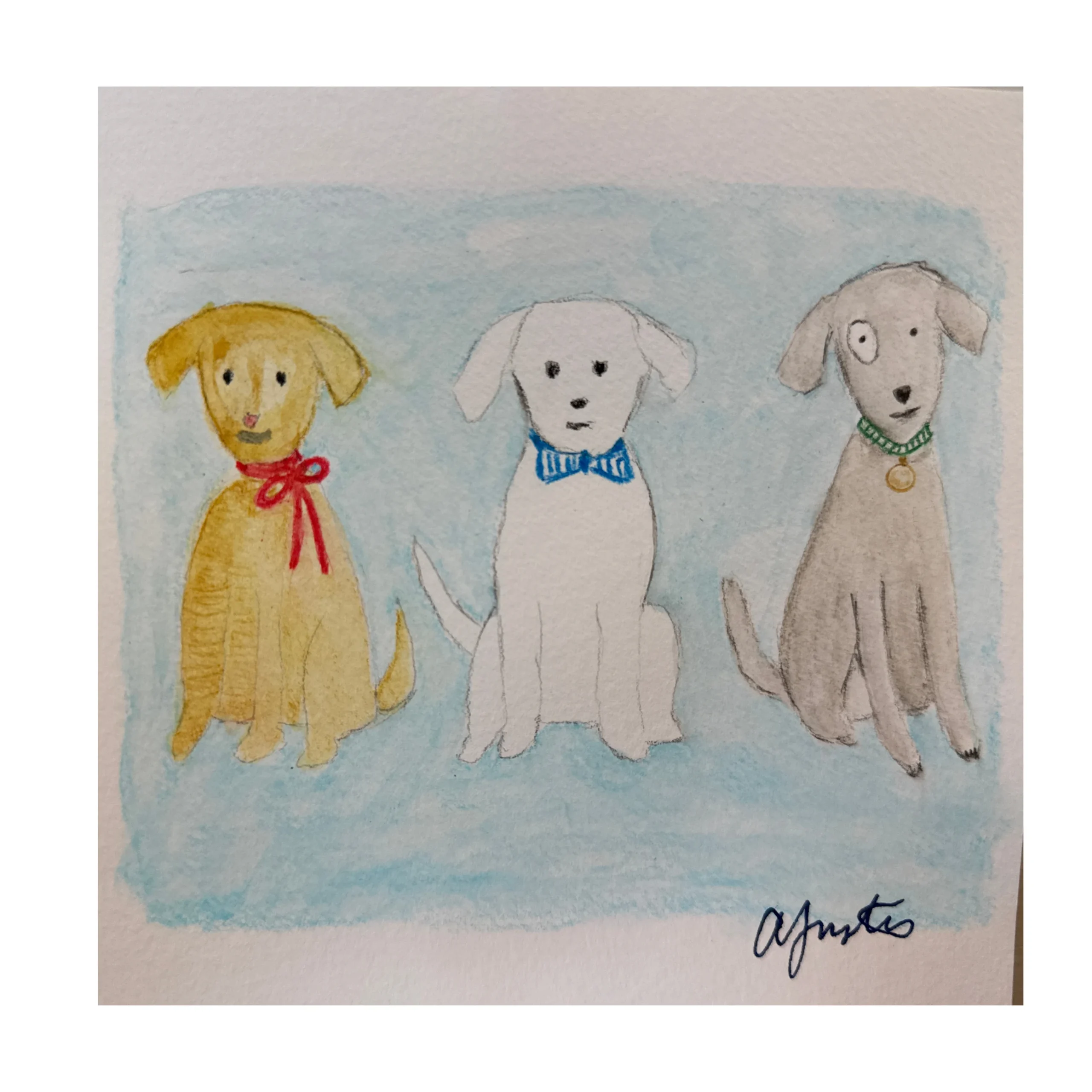Three Dogs  by Amy Justis